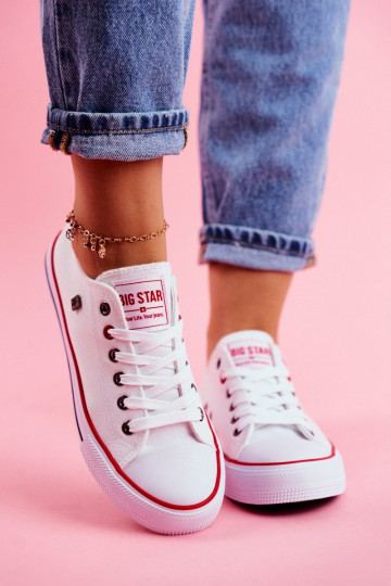 Big Star weiße Freizeitschuhe T274022 2