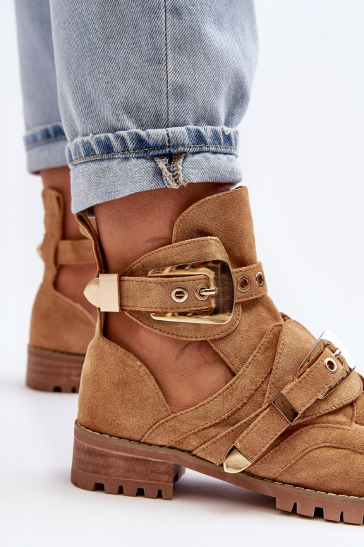 Lu Boo Wildlederstiefel Braun Rock Girl Lu Boo Wildlederstiefel Braun Rock Girl