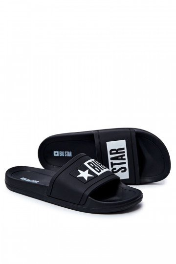 Hausschuhe Big Star Rubber schwarze Farbe DD174699 2