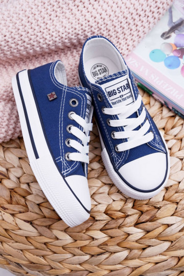 Freizeitschuhe Kinder Big Star FF374202 dunkelblau 2