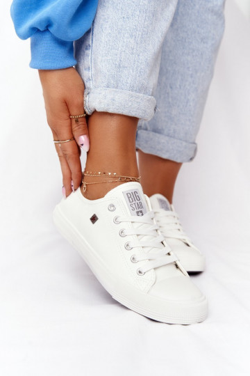 Freizeitschuhe Big Star weiße Farbe V274869