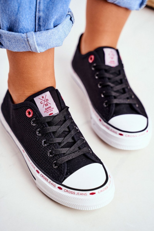 Freizeitschuhe Cross Jeans schwarze Farbe FF2R4015C Freizeitschuhe Cross Jeans schwarze Farbe FF2R4015C