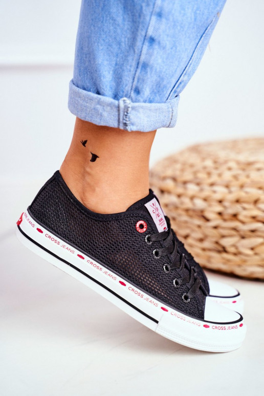 Freizeitschuhe Cross Jeans schwarze Farbe FF2R4015C Freizeitschuhe Cross Jeans schwarze Farbe FF2R4015C
