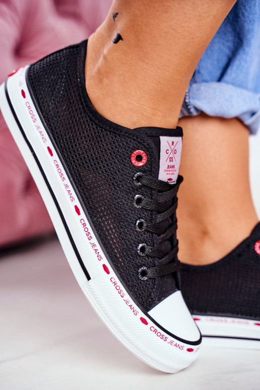 Freizeitschuhe Cross Jeans schwarze Farbe FF2R4015C Freizeitschuhe Cross Jeans schwarze Farbe FF2R4015C