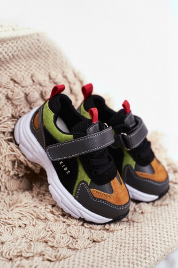 Sportliche Schuhe für Kinder in schwarzer Farbe ABCKIDS B932104063