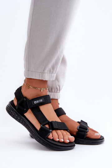 Damensandalen Big Star FF274A600 schwarz 2