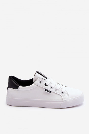 Sneakers Big Star EE274312 Weiß-schwarze Farben