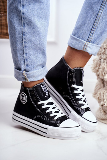 Freizeitschuhe Big Star schwarze Farbe GG274012