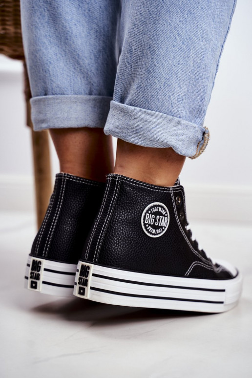 Freizeitschuhe Big Star schwarze Farbe GG274012 Freizeitschuhe Big Star schwarze Farbe GG274012