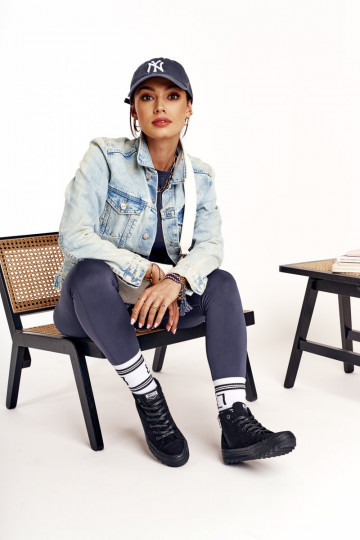 Freizeitschuhe mit Sohlen mit breiten Sohlen BIG STAR FF274244 schwarze Farbe 2