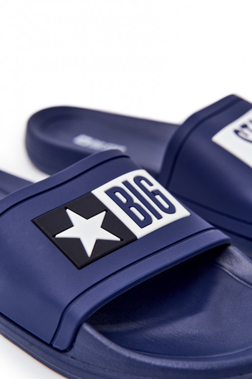 Hausschuhe Big Star DD174701 dunkelblau