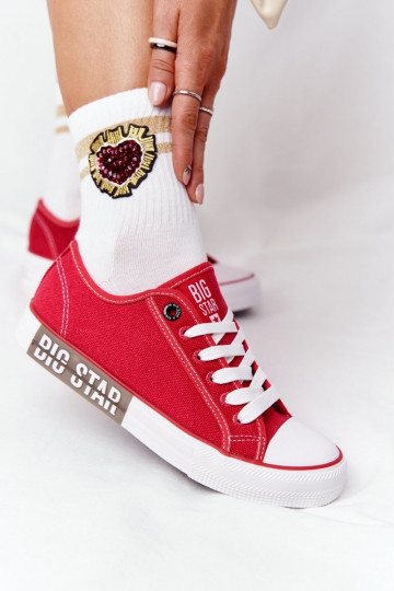 Damenschuhe BIG STAR HH274115 rot