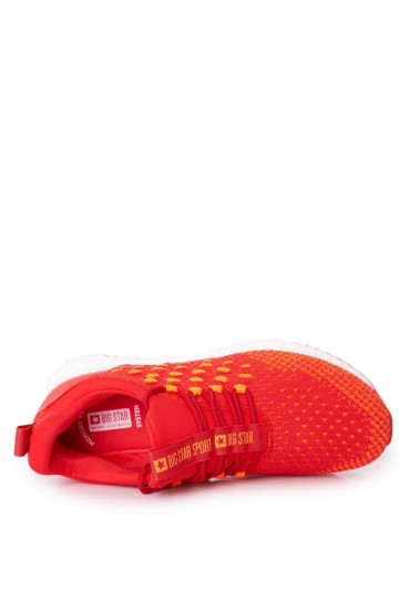 für Herren Sportschuhe Memory Foam Big Star FF174240 rote Farbe 2