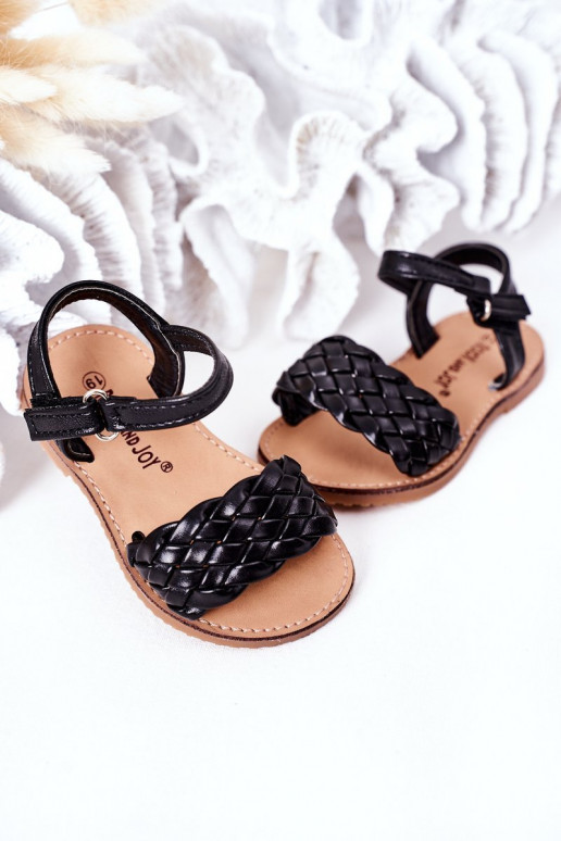 Sandalen für Kinder in der Farbe Schwarz von Bailly