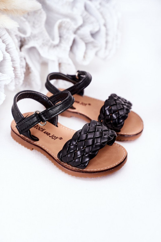 Sandalen für Kinder in der Farbe Schwarz von Bailly