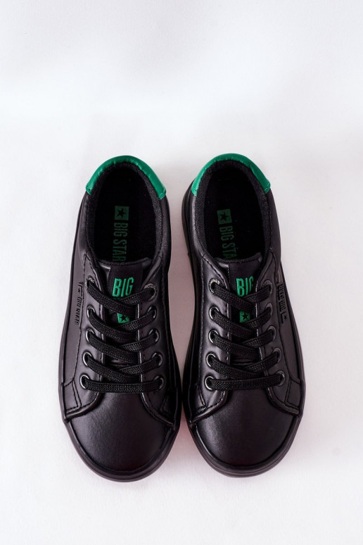 Kinder-Sneaker BIG STAR DD374147 schwarze Farbe Kinder-Sneaker BIG STAR DD374147 schwarze Farbe