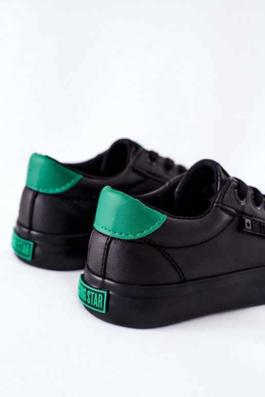 Kinder-Sneaker BIG STAR DD374147 schwarze Farbe Kinder-Sneaker BIG STAR DD374147 schwarze Farbe