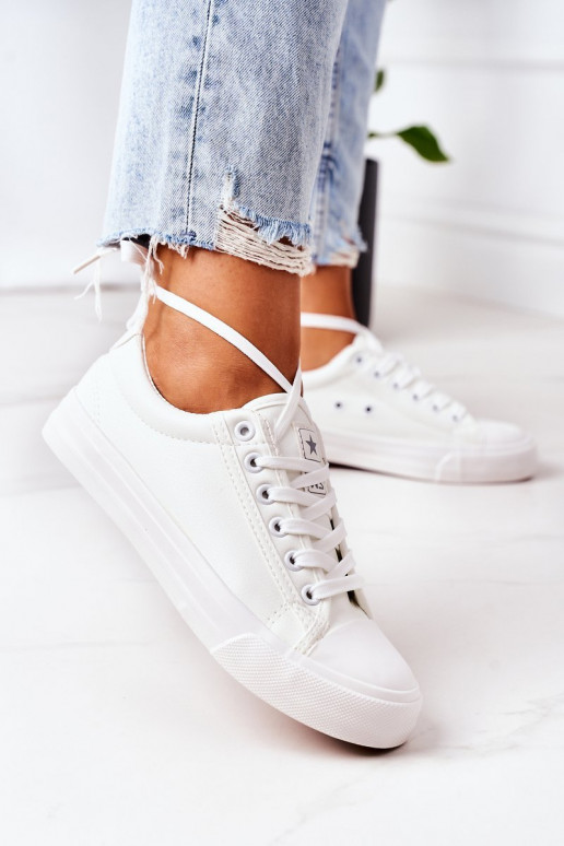 Freizeitschuhe in der Farbe Weiß Mega