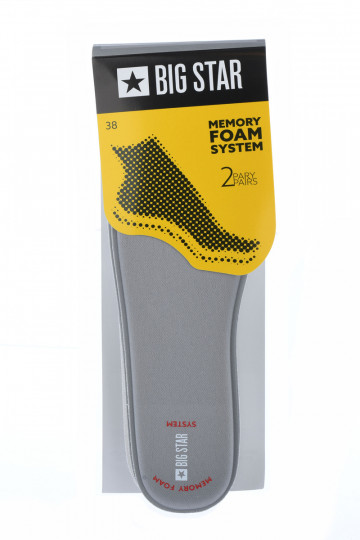 Schuheinlagen BIG STAR Memory Foam System 2 Paar