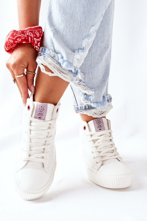 Freizeitschuhe Cross Jeans weiße Farbe II2R4022