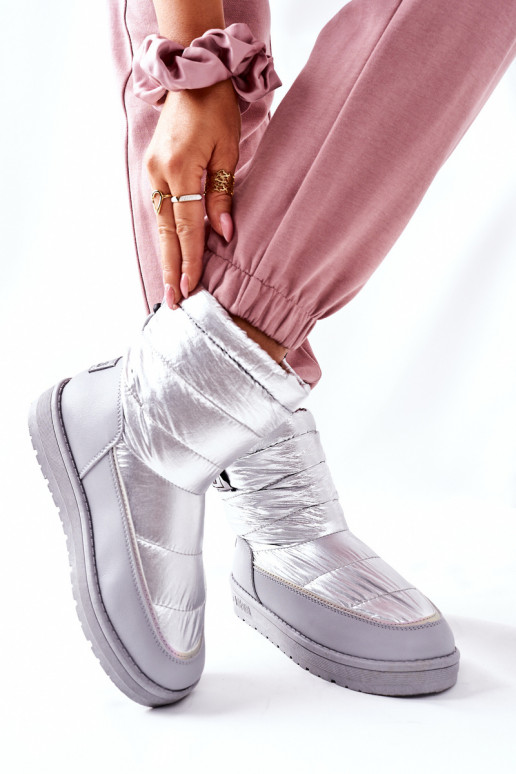 Schneestiefel Big Star II274118 silberfarben Schneestiefel Big Star II274118 silberfarben