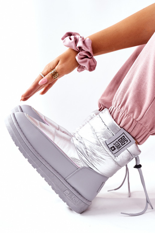 Schneestiefel Big Star II274118 silberfarben Schneestiefel Big Star II274118 silberfarben