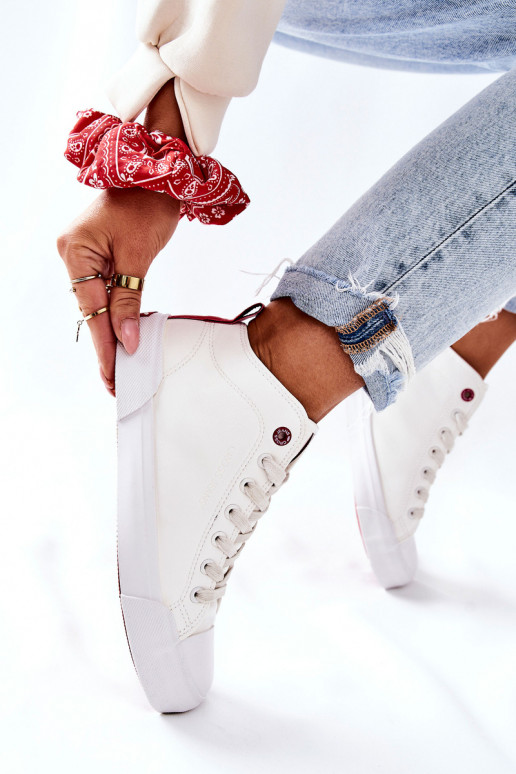 Freizeitschuhe mit Einlegesohle Cross Jeans II2R4033C weiße Farbe Freizeitschuhe mit Einlegesohle Cross Jeans II2R4033C weiße Farbe