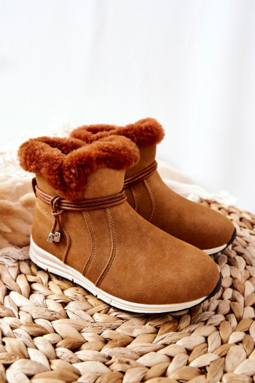 Kinder-Schneestiefel Big Star BB374058BS braun 2