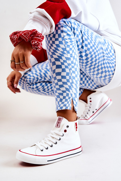 Freizeitschuhe mit Sohle Big Star JJ274127 weiße Farbe Freizeitschuhe mit Sohle Big Star JJ274127 weiße Farbe