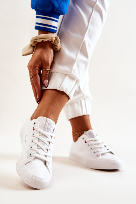 Turnschuhe Big Star JJ274001 weiße Farbe