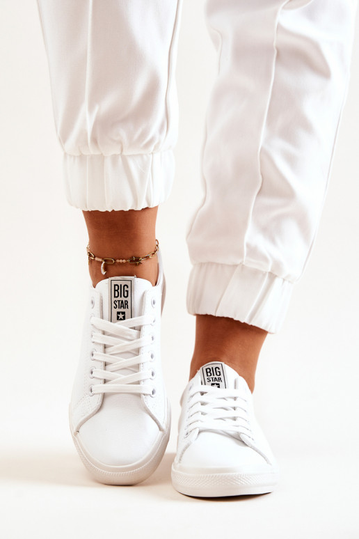 Turnschuhe Big Star JJ274311 weiße Farbe Turnschuhe Big Star JJ274311 weiße Farbe