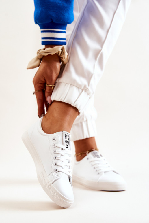 Turnschuhe Big Star JJ274311 weiße Farbe Turnschuhe Big Star JJ274311 weiße Farbe