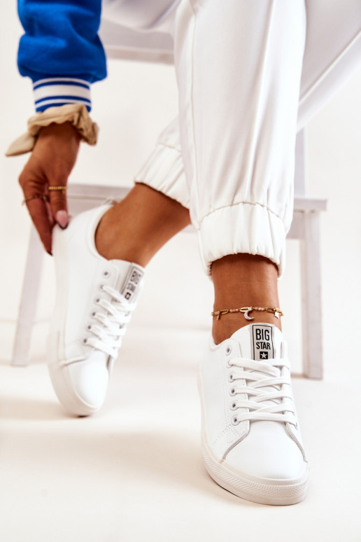 Turnschuhe Big Star JJ274311 weiße Farbe Turnschuhe Big Star JJ274311 weiße Farbe