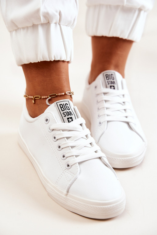 Turnschuhe Big Star JJ274311 weiße Farbe Turnschuhe Big Star JJ274311 weiße Farbe