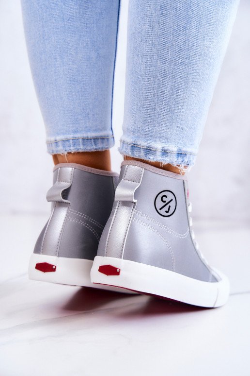 Freizeitschuhe mit Sohle Cross Jeans JJ2R4057C graue Farbe Freizeitschuhe mit Sohle Cross Jeans JJ2R4057C graue Farbe