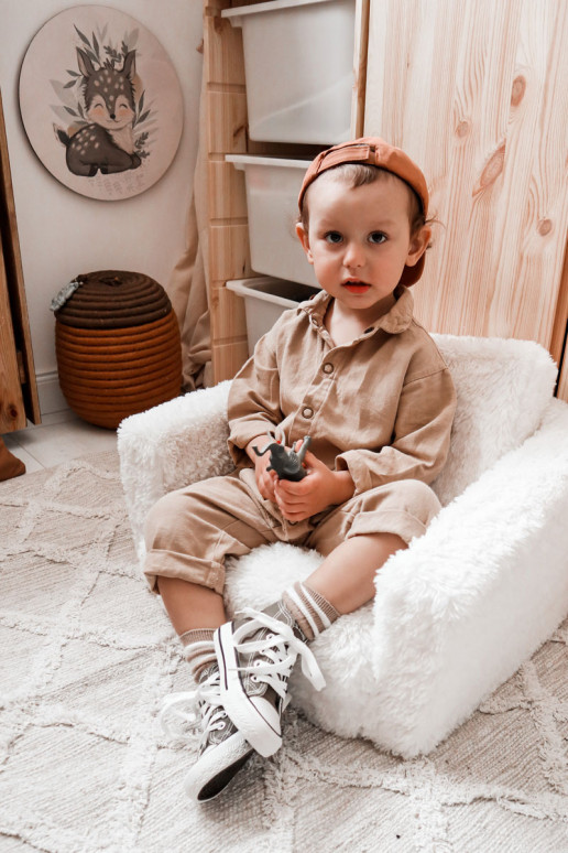 Kinder-Freizeitschuhe mit Sohle in der Farbe Khaki von Filemon Kinder-Freizeitschuhe mit Sohle in der Farbe Khaki von Filemon