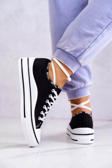 mit Riemen Sportschuhe schwarze Farbe Menifee 2