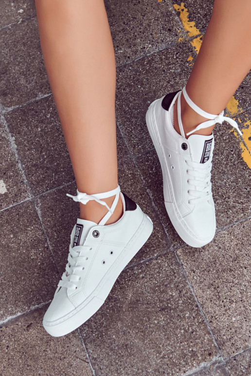 Sneakers Big Star JJ274211 Weiß-Schwarz