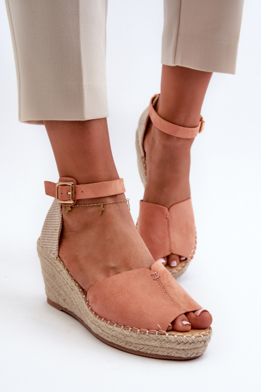 Plateausandalen in hellrosa Dellia Plateausandalen in hellrosa Dellia