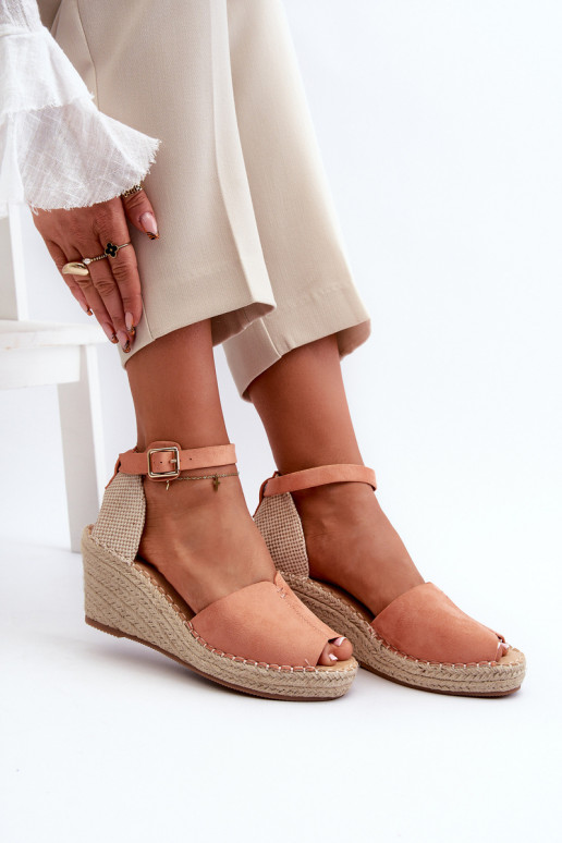 Plateausandalen in hellrosa Dellia Plateausandalen in hellrosa Dellia