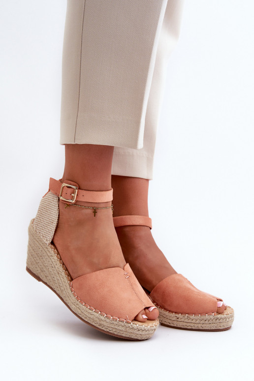 Plateausandalen in hellrosa Dellia Plateausandalen in hellrosa Dellia