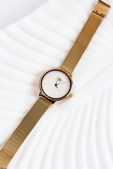 Damenuhr Michel John Farbe Weißgold