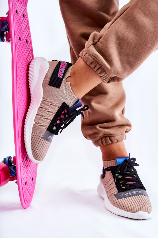 Klayra beige Klayra-Schuhe des widerstandsfähigen Modells Sneakers-Modell