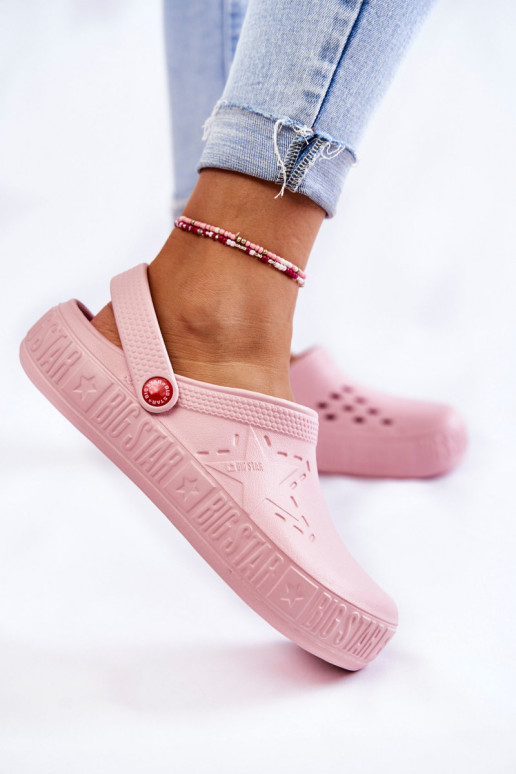 Leichte Hausschuhe Big Star II275008 rosa Leichte Hausschuhe Big Star II275008 rosa