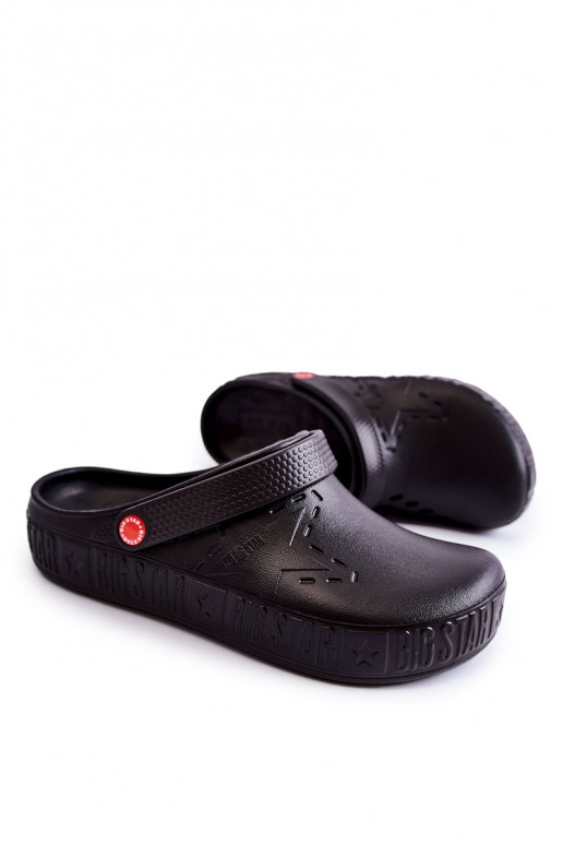 Leichte Hausschuhe Big Star II175001 in schwarzer Farbe Leichte Hausschuhe Big Star II175001 in schwarzer Farbe