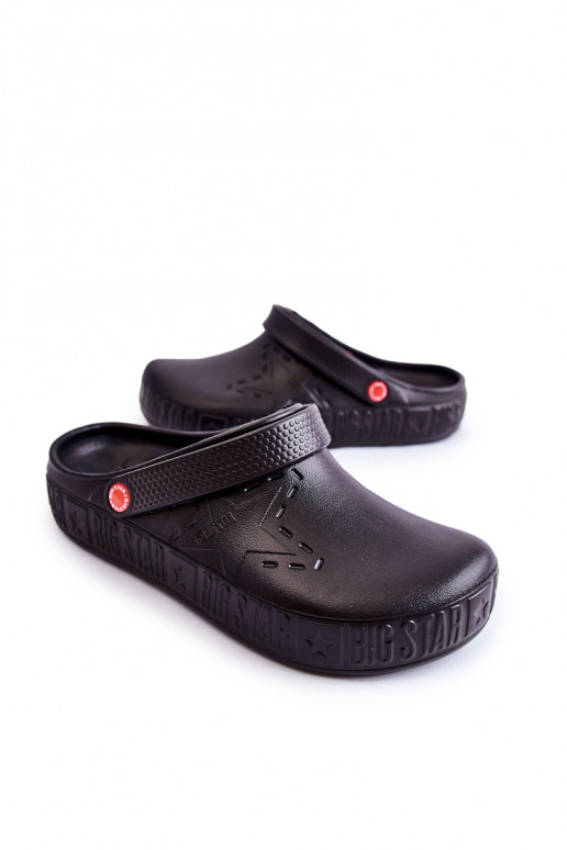 Leichte Hausschuhe Big Star II175001 in schwarzer Farbe Leichte Hausschuhe Big Star II175001 in schwarzer Farbe