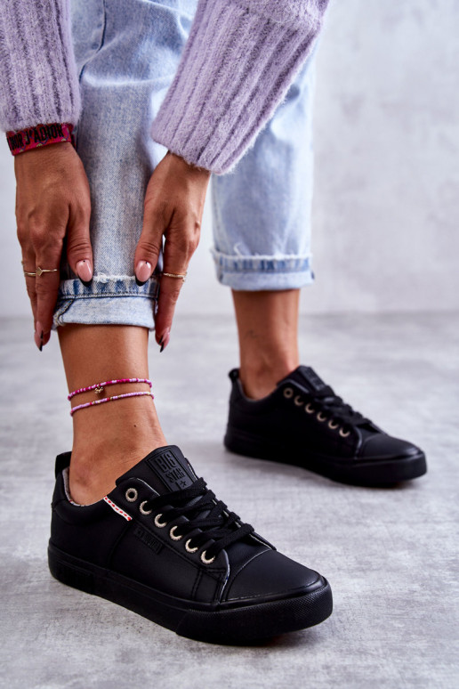 Damen-Freizeitschuhe Big Star KK274006 schwarz Damen-Freizeitschuhe Big Star KK274006 schwarz