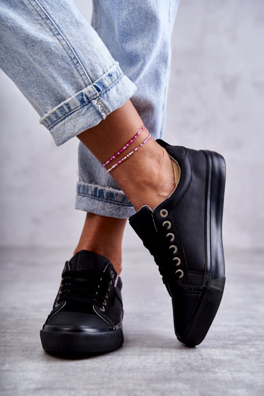 Damen-Freizeitschuhe Big Star KK274006 schwarz Damen-Freizeitschuhe Big Star KK274006 schwarz