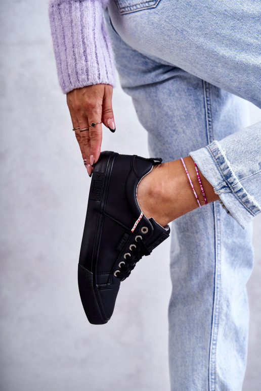 Damen-Freizeitschuhe Big Star KK274006 schwarz Damen-Freizeitschuhe Big Star KK274006 schwarz