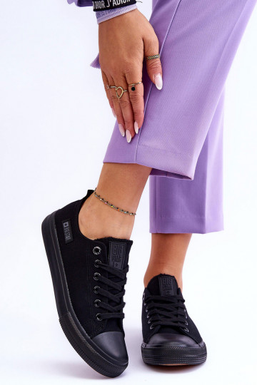 Stoff-Freizeitschuhe Big Star KK274009 schwarz